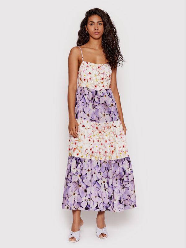 Desigual Desigual Ljetna haljina Estrella 22SWVW26 Ljubičasta Regular Fit