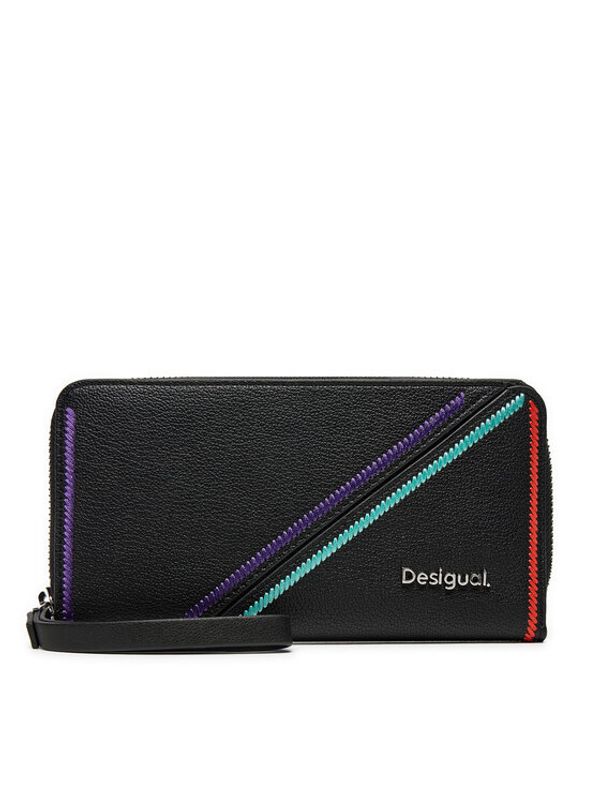 Desigual Desigual Veliki ženski novčanik 24WAYP07 Crna