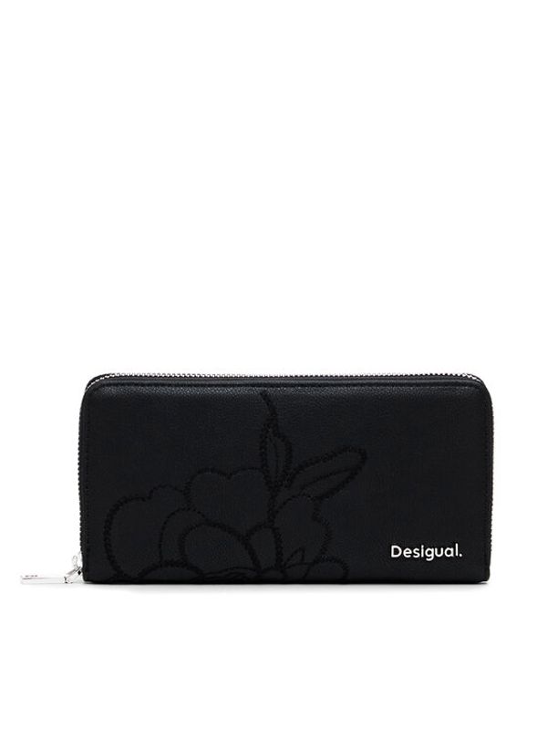 Desigual Desigual Veliki ženski novčanik Keller Fiona 24WAYP06 Crna