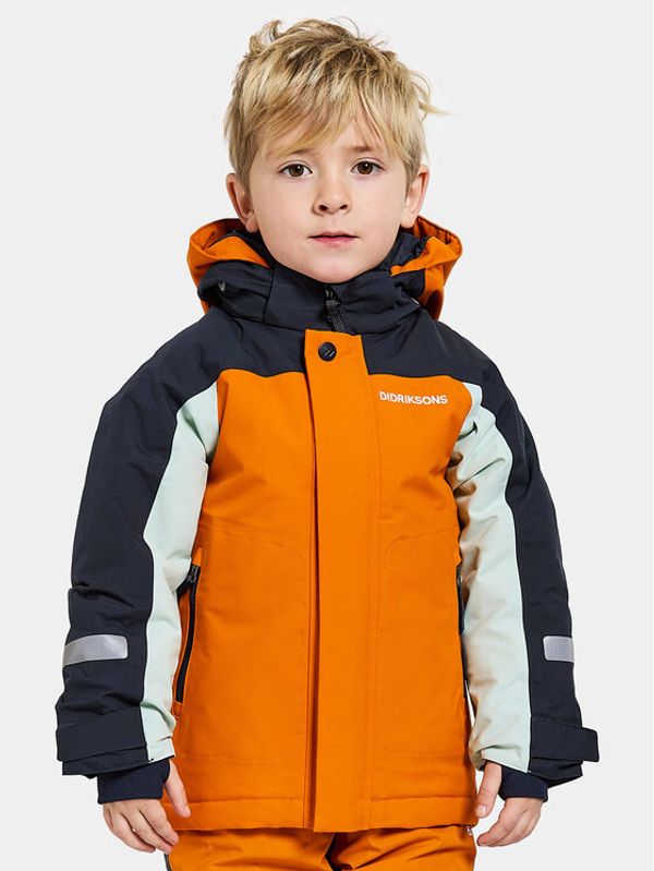 Didriksons Didriksons Zimska jakna Neptun 505472 Narančasta Regular Fit