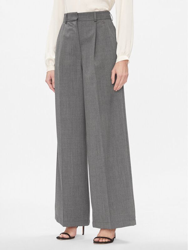 Dixie Dixie Hlače PCHSVCGA Siva Relaxed Fit