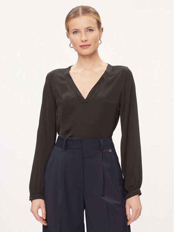 Dixie Dixie Majica C239Z014A Crna Loose Fit