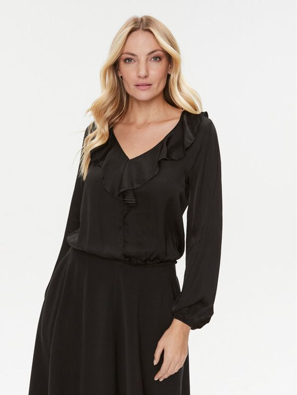 Dixie Dixie Majica C239Z015A Crna Regular Fit