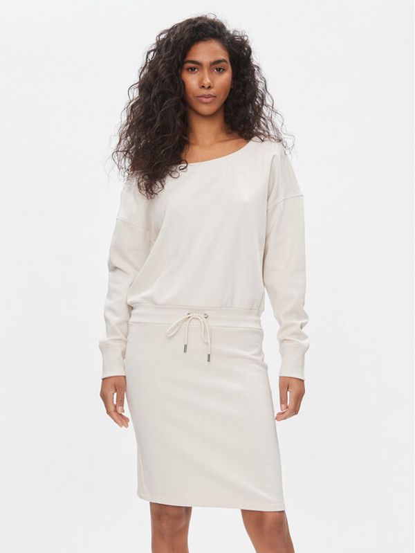 DKNY DKNY Džemper haljina DP3D4828 Bijela Regular Fit