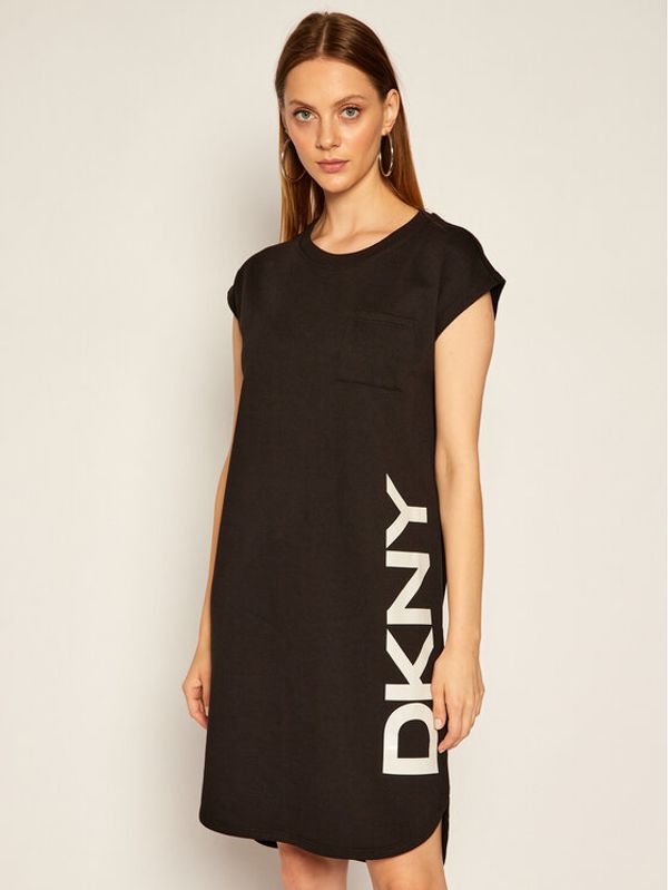 DKNY DKNY Haljina za svaki dan P0RD1B2J Crna Regular Fit