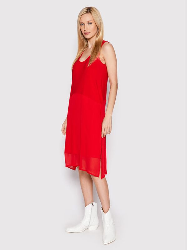 DKNY DKNY Ljetna haljina P22DAEJR Crvena Regular Fit