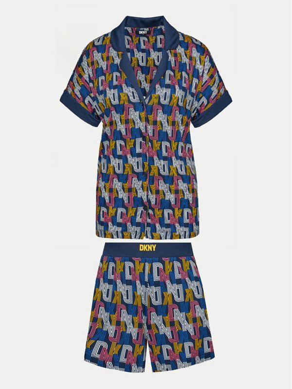 DKNY DKNY Pidžama YI80014 Šarena Regular Fit