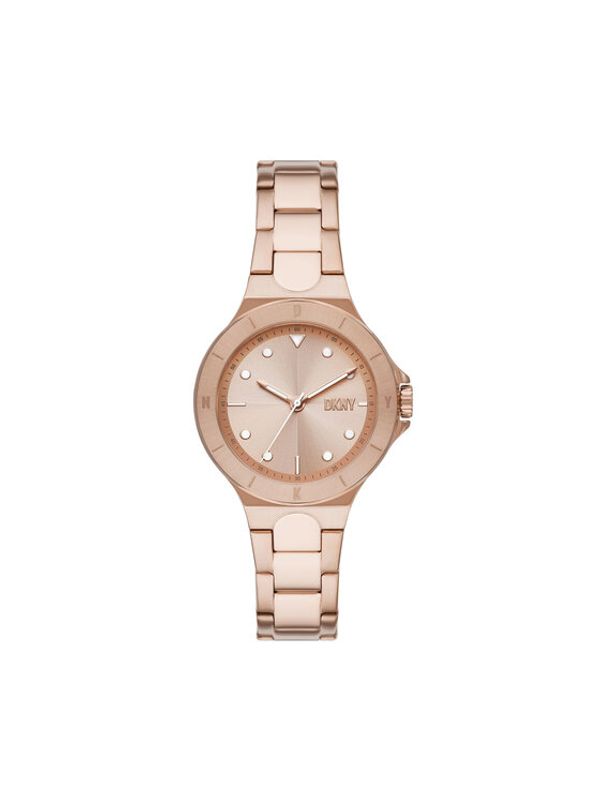 DKNY DKNY Sat Chambers NY6642 Ružičasta pozlata