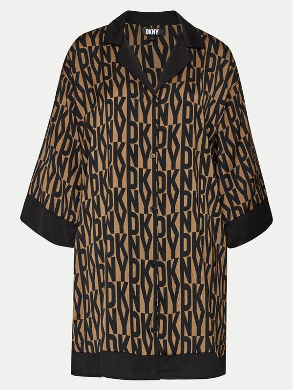 DKNY DKNY Spavaćica YI00017 Smeđa Regular Fit