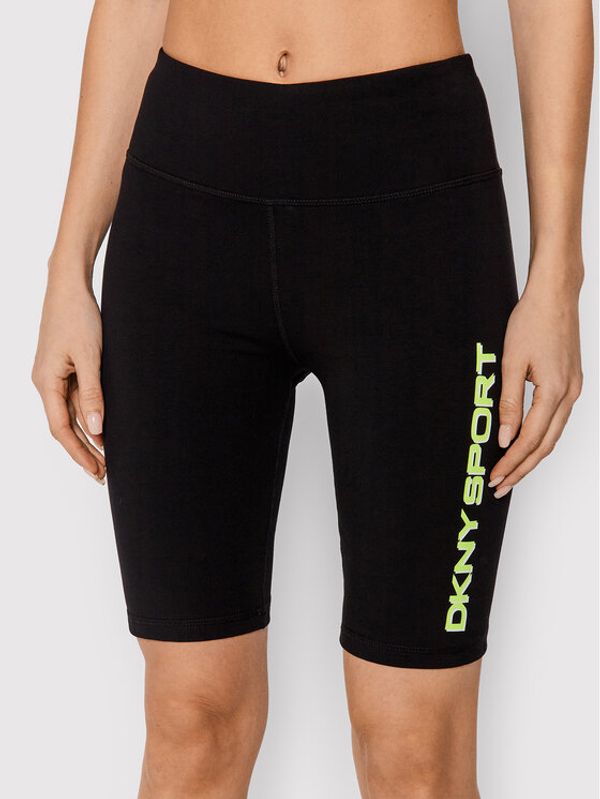 DKNY Sport DKNY Sport Biciklističke hlače DP1S4915 Crna Slim Fit