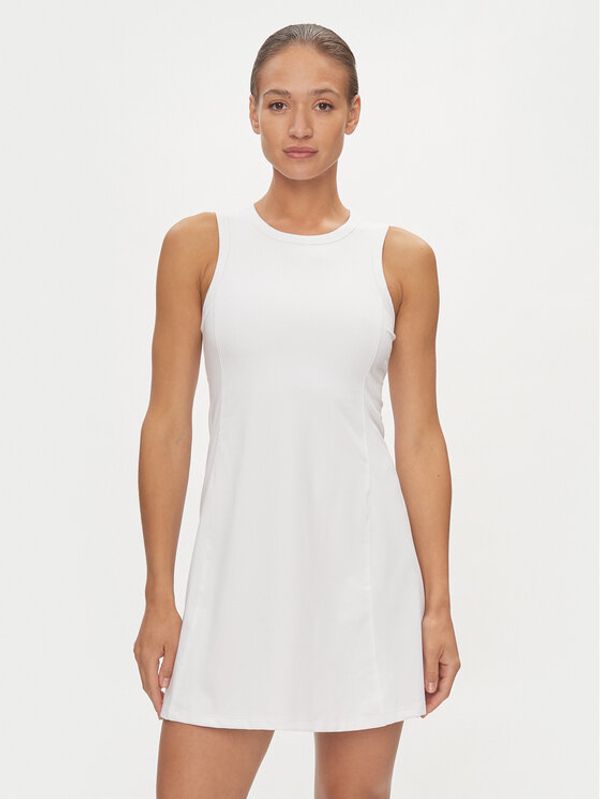 DKNY Sport DKNY Sport Ljetna haljina DP2D4754 Bijela Slim Fit
