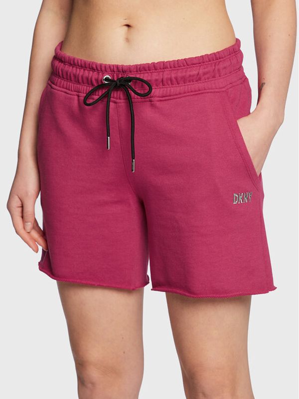 DKNY Sport DKNY Sport Sportske kratke hlače DP2S5012 Ružičasta Regular Fit