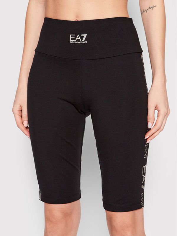 EA7 Emporio Armani EA7 Emporio Armani Biciklističke hlače 3LTS61 TJ01Z 0200 Crna Slim Fit