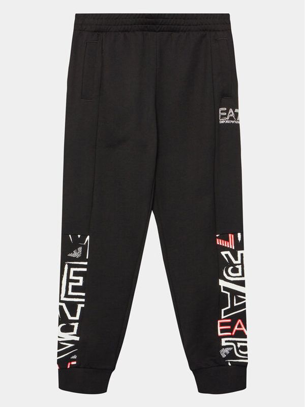 EA7 Emporio Armani EA7 Emporio Armani Donji dio trenerke 3RBP57 BJ05Z 1200 Crna Regular Fit
