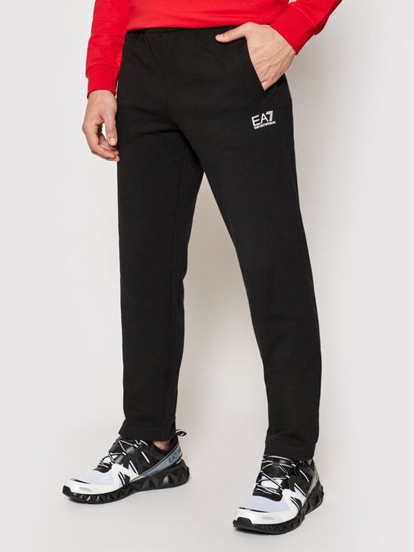 EA7 Emporio Armani EA7 Emporio Armani Donji dio trenerke 8NPP51 PJ05Z 1200 Crna Regular Fit