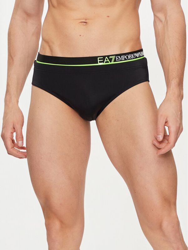 EA7 Emporio Armani EA7 Emporio Armani Kupaće gaće i hlače 901024 4R706 00020 Crna