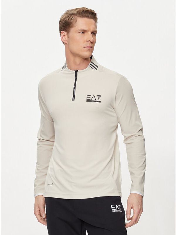 EA7 Emporio Armani EA7 Emporio Armani Majica dugih rukava 3DPT03 PJMLZ 1946 Siva Regular Fit