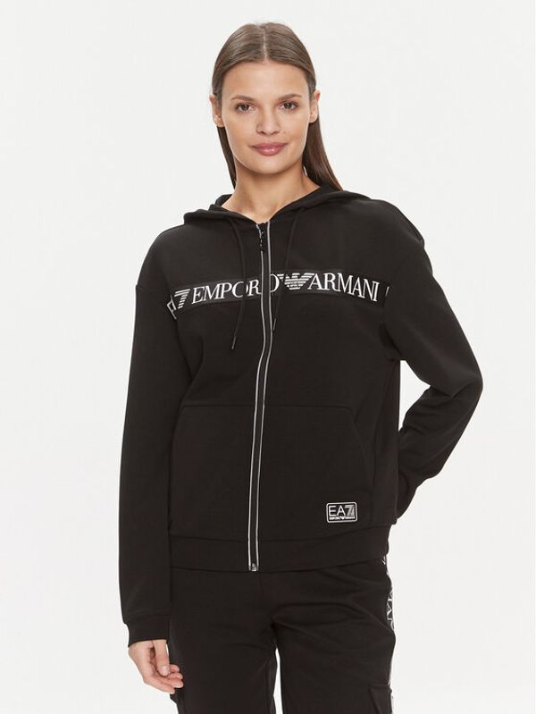 EA7 Emporio Armani EA7 Emporio Armani Majica dugih rukava 3DTM19 TJKWZ 1200 Crna Regular Fit