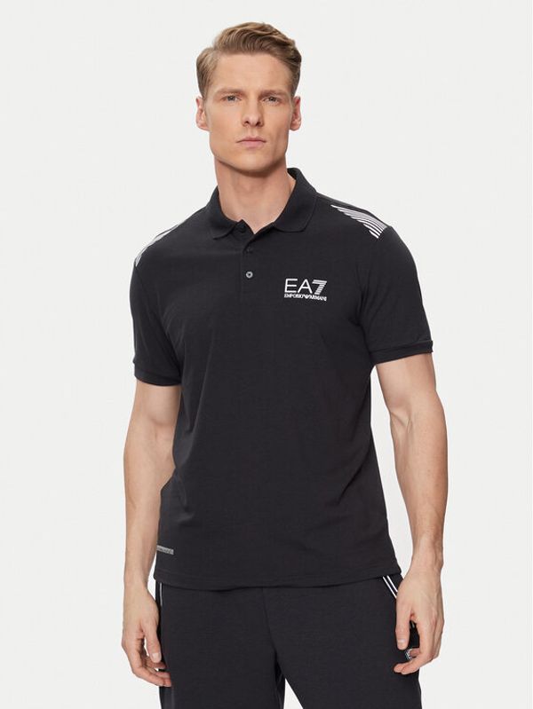 EA7 Emporio Armani EA7 Emporio Armani Polo 3DPF51 PJULZ 1578 Tamnoplava Regular Fit