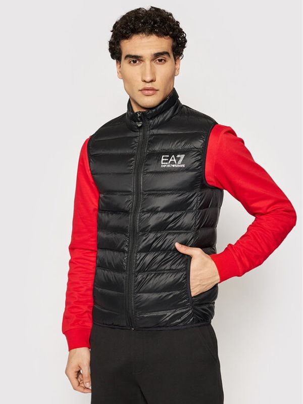 EA7 Emporio Armani EA7 Emporio Armani Prsluk 8NPQ01 PN29Z 1200 Crna Regular Fit