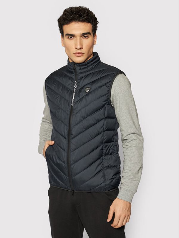 EA7 Emporio Armani EA7 Emporio Armani Prsluk 8NPQ03 PNE1Z 1578 Tamnoplava Regular Fit
