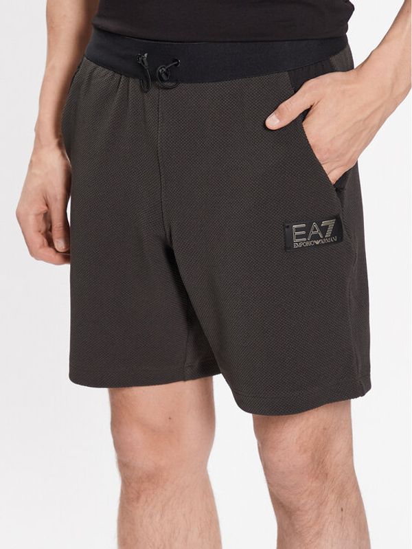 EA7 Emporio Armani EA7 Emporio Armani Sportske kratke hlače 3RPS66 PJG1Z 1997 Siva Regular Fit