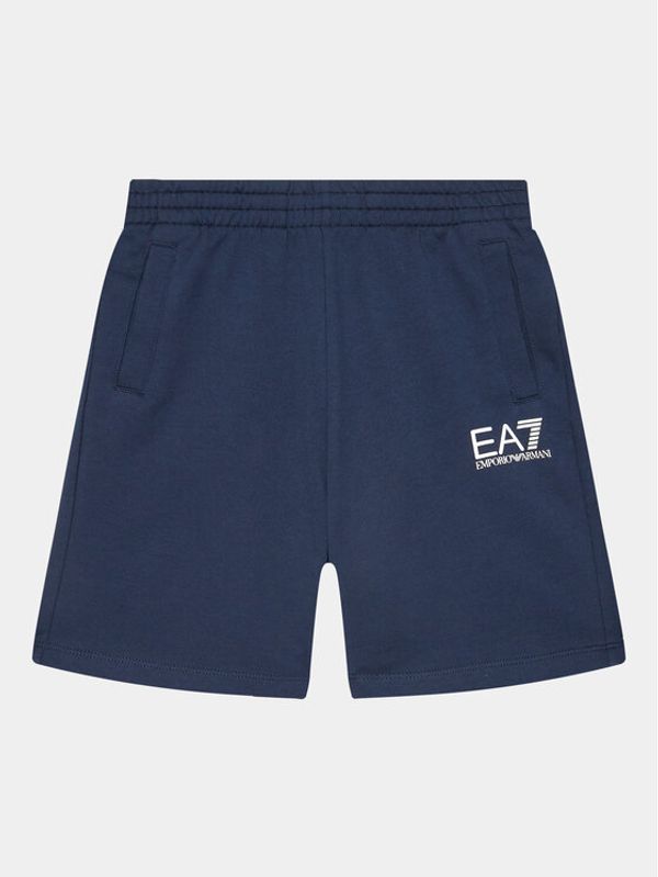 EA7 Emporio Armani EA7 Emporio Armani Sportske kratke hlače 8NBS51 BJ05Z 1554 Tamnoplava Regular Fit