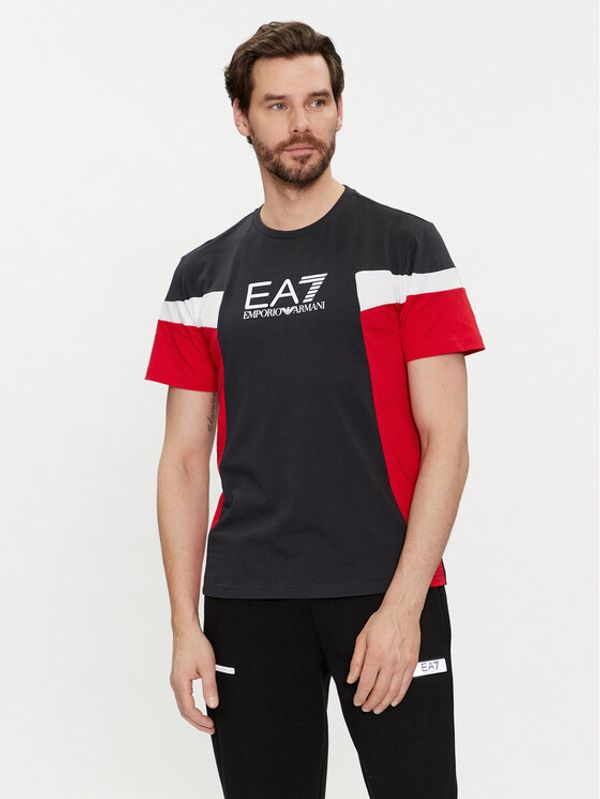 EA7 Emporio Armani EA7 Emporio Armani T-shirt 3DPT10 PJ02Z 1578 Tamnoplava Regular Fit