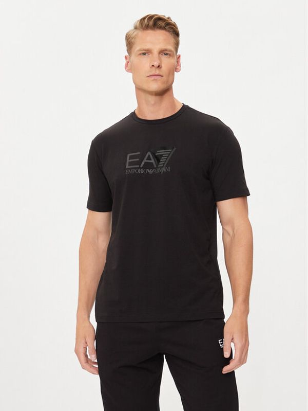 EA7 Emporio Armani EA7 Emporio Armani T-shirt 3DPT36 PJULZ 1200 Crna Regular Fit