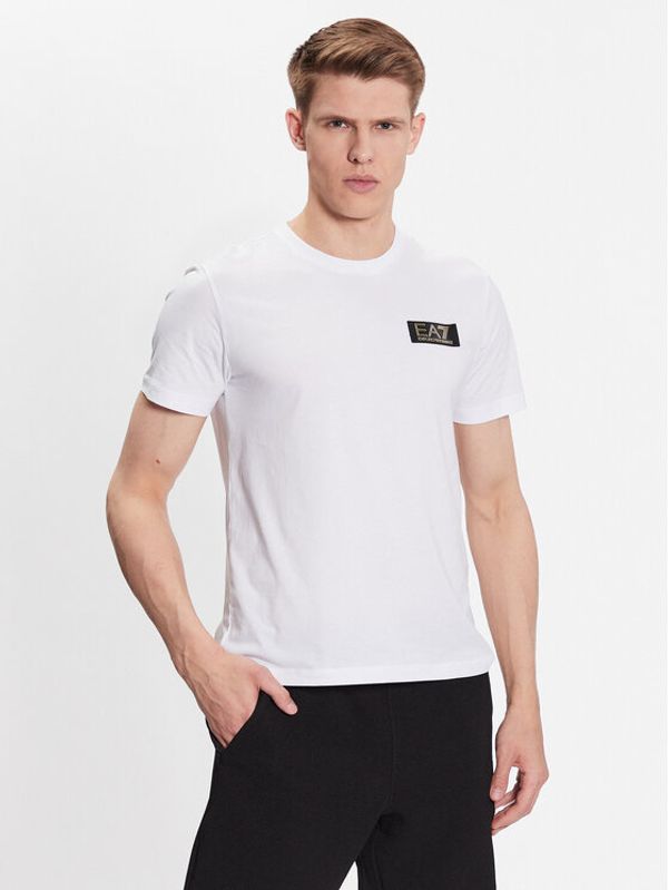 EA7 Emporio Armani EA7 Emporio Armani T-shirt 3RPT19 PJM9Z 1100 Bijela Regular Fit