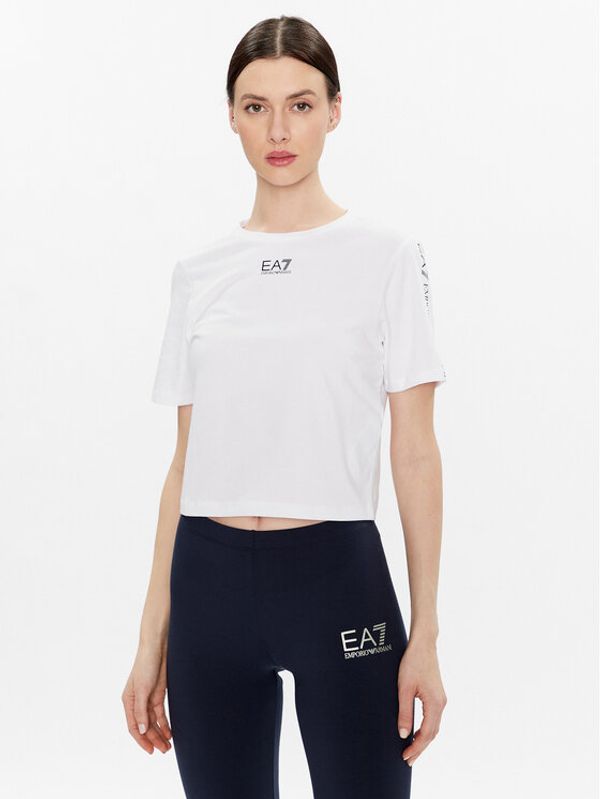 EA7 Emporio Armani EA7 Emporio Armani T-shirt 3RTT14 TJFKZ 0102 Bijela Regular Fit