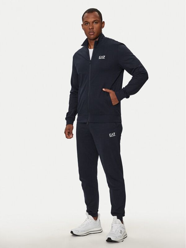 EA7 Emporio Armani EA7 Emporio Armani Trenerka 8NPV60 PJVRZ 1562 Tamnoplava Regular Fit