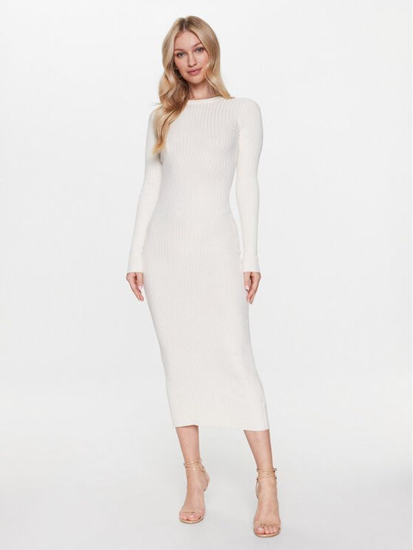 Edited Edited Džemper haljina EDT7006002 Écru Fitted Fit