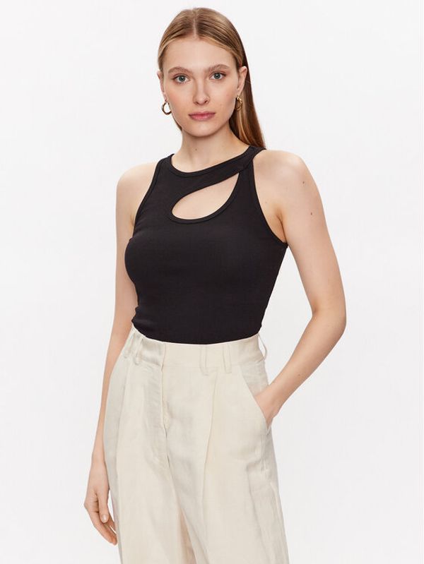 Edited Edited Top EDT6976001 Crna Fitted Fit