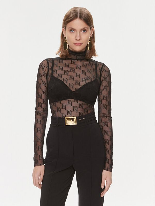 Elisabetta Franchi Elisabetta Franchi Bodi BO-004-41E2 Crna Regular Fit