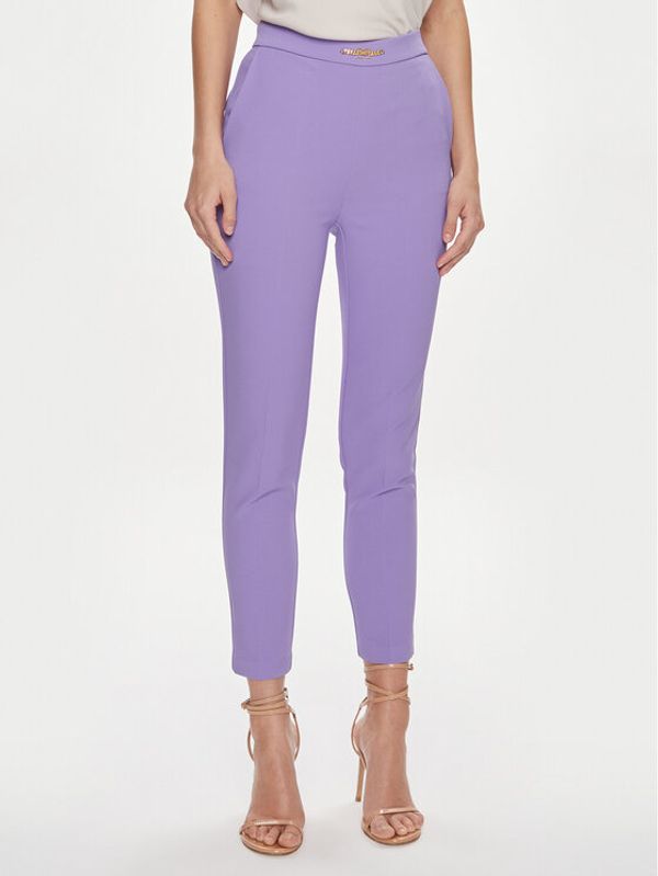 Elisabetta Franchi Elisabetta Franchi Hlače PA-027-41E2-V280 Ljubičasta Regular Fit
