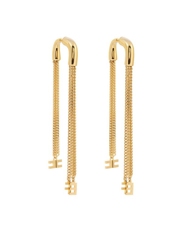 Elisabetta Franchi Elisabetta Franchi Naušnice OR-01A-46E2-V320 Zlatna
