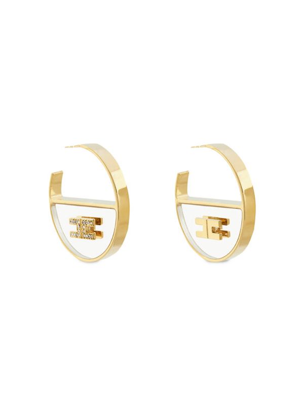 Elisabetta Franchi Elisabetta Franchi Naušnice OR-08-B46E2-V240 Zlatna
