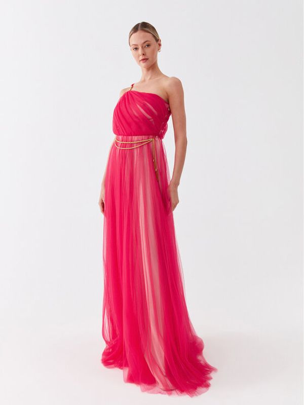 Elisabetta Franchi Elisabetta Franchi Večernja haljina AB-463-32E2-V780 Ružičasta Regular Fit