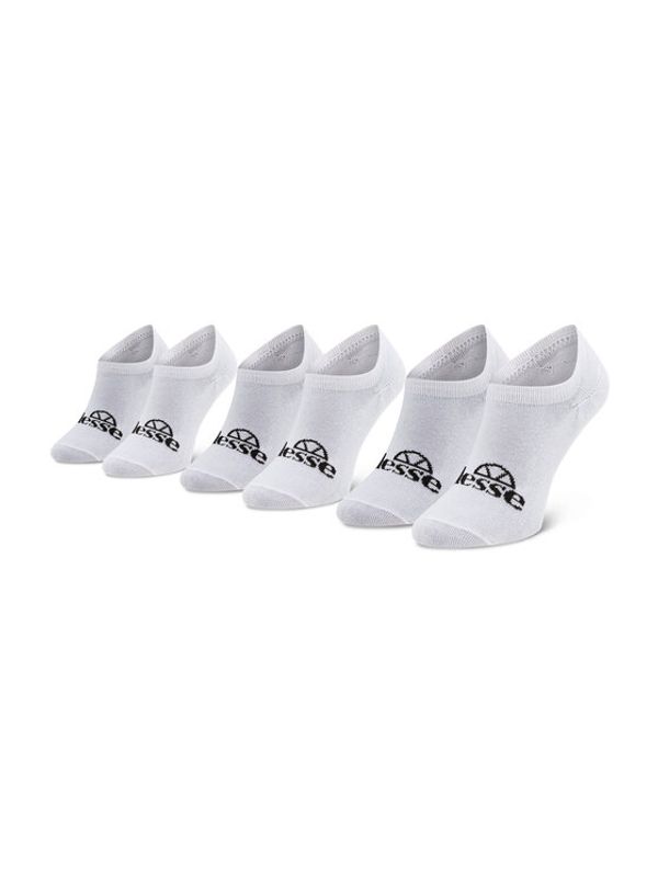 Ellesse Ellesse Set od 3 para unisex visokih čarapa niskih čarapa Frimo SAGA1791 Bijela