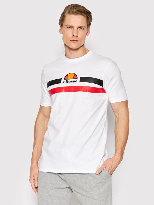 Ellesse Ellesse T-shirt Aprel SHM06453 Bijela Regular Fit