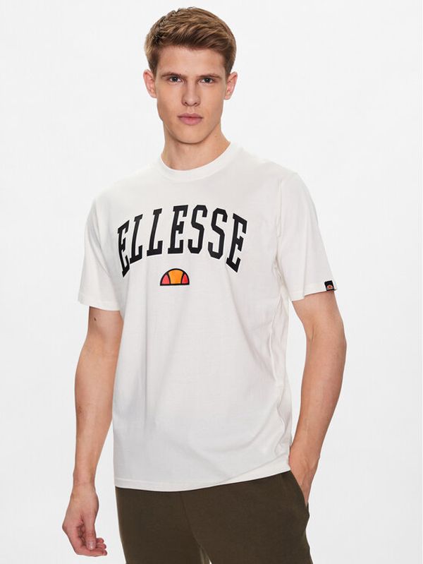 Ellesse Ellesse T-shirt Colombia 2 SHR17640 Écru Regular Fit