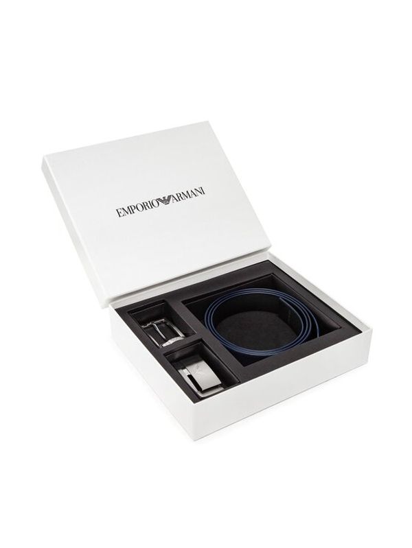 Emporio Armani Emporio Armani Muški remen Y4S498 YLP4E 81285 Tamnoplava