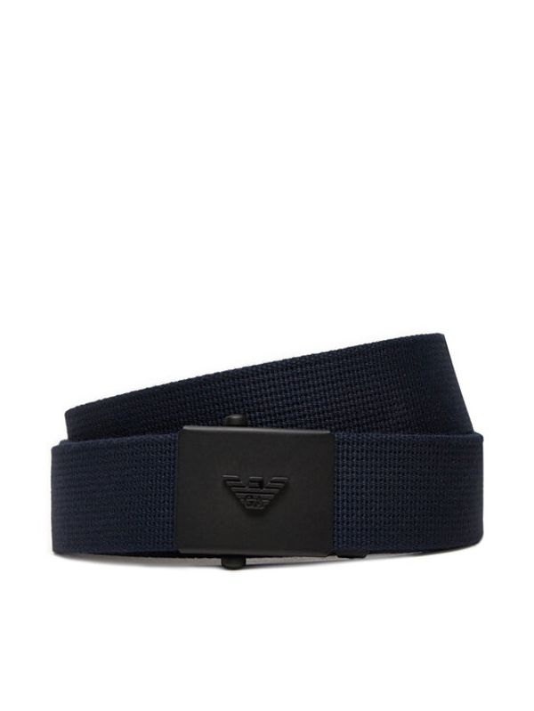 Emporio Armani Emporio Armani Muški remen Y4S646 YQ65X 80814 Tamnoplava