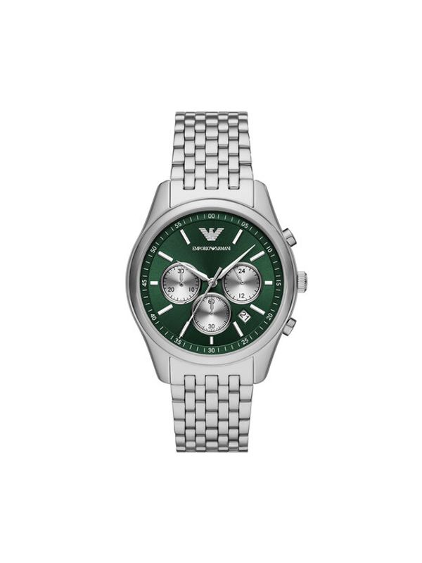 Emporio Armani Emporio Armani Sat Antonio Chronograph AR11581 Srebrna