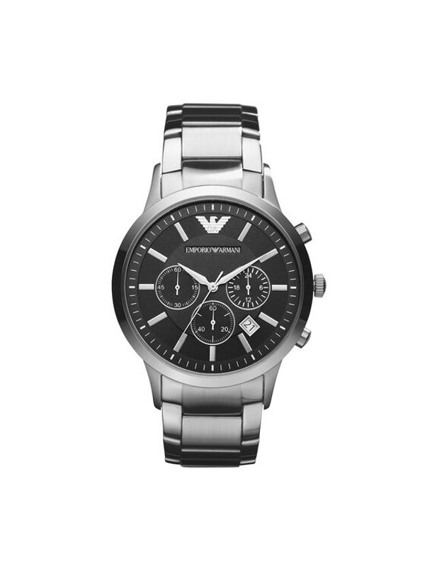 Emporio Armani Emporio Armani Sat AR2434 Srebrna