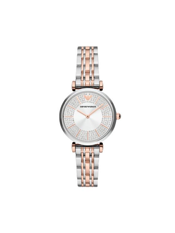 Emporio Armani Emporio Armani Sat Gianni AR11537 Srebrna