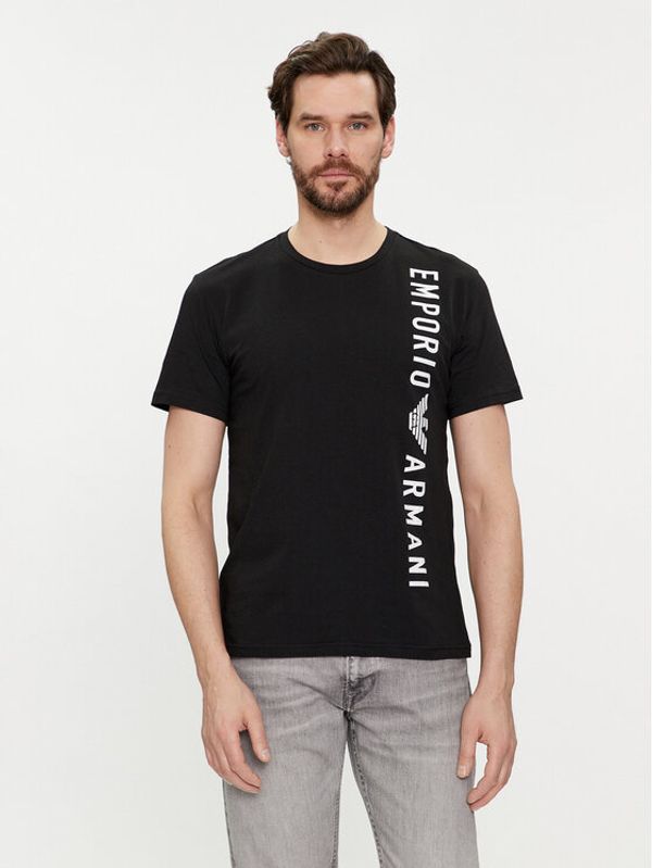 Emporio Armani Underwear Emporio Armani Underwear T-shirt 211818 4R479 00020 Crna Regular Fit
