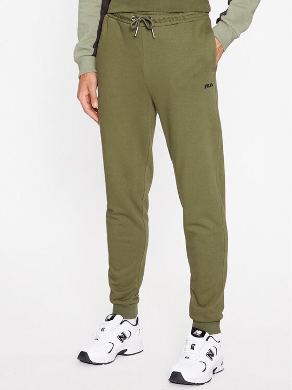 Fila Fila Donji dio trenerke FAM0500 Zelena Regular Fit