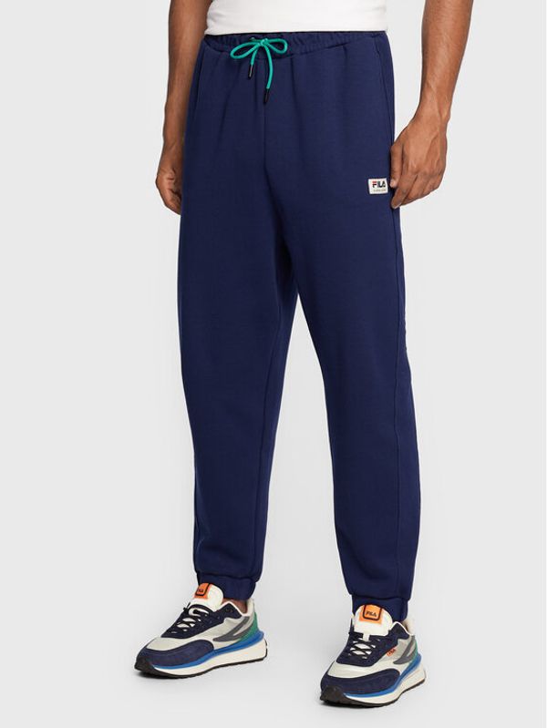 Fila Fila Donji dio trenerke Tricase FAM0153 Tamnoplava Oversize